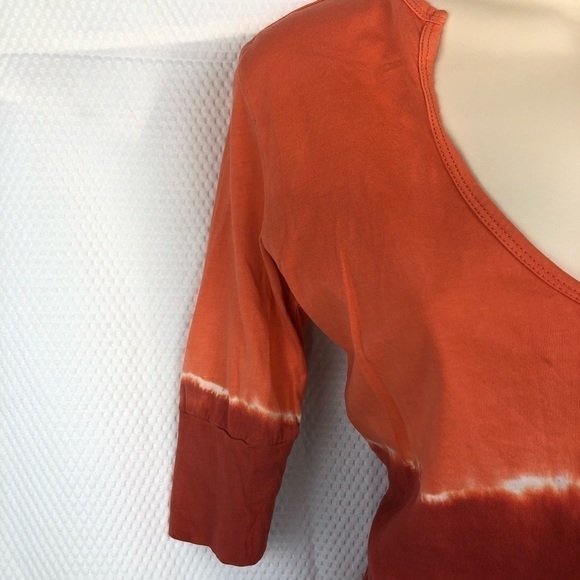 NEW-GYPSY 05 Anthropologie TieDye BoHo V-Neck Top - Picture 3 of 7